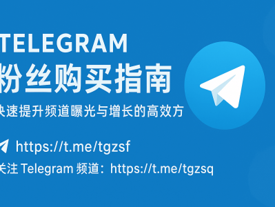 Telegram 粉丝购买：快速提升频道曝光与增长的高效方法
